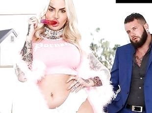 GenderXFilms - Sweet Trans Candy Dicked Down By Tatted Daddy
