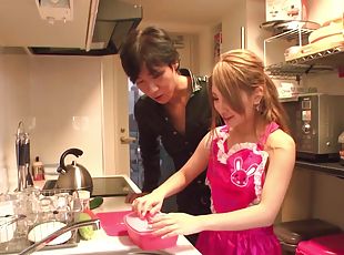 Japanese housewife, Mariru Amamiya is cheating