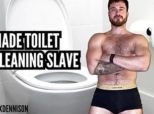 gay, esclave, toilette, fétiche, solo