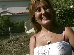 Hot Spanish milf picked up and fucked by a stranger