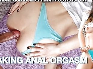 asiático, cuatro-patas, peluda, masturbación, orgasmo, coño-pussy, anal, babes, mamada, garganta-profunda
