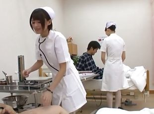 asiatisk, sjuksköterrska, avsugning, hardcore, japansk, cowgirl, uniform, verklighet, små-bröst