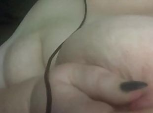 Horny nipple play