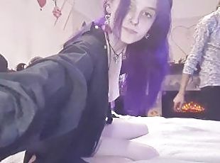 Purplemiss loves it rough and big