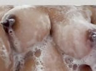BUSTY TEEN(18+) SOAPY SHOWER CLIP