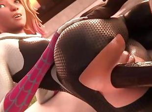 GWEN STACY porn COMPILATION SPIDER GWEN rule34 3D hentai animation