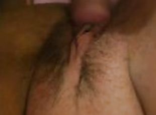 missionary with my boyfriend and hairy pussy