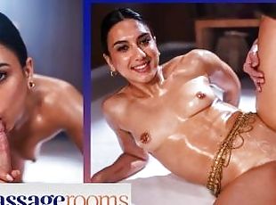 Massage Rooms Oil soaked feet Italian beauty Lena Coxx hot blowjob hardcore romantic sex